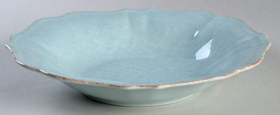Impressions Robin's Egg (Blue) 9" Soup/Pasta Bowl by Casafina-1