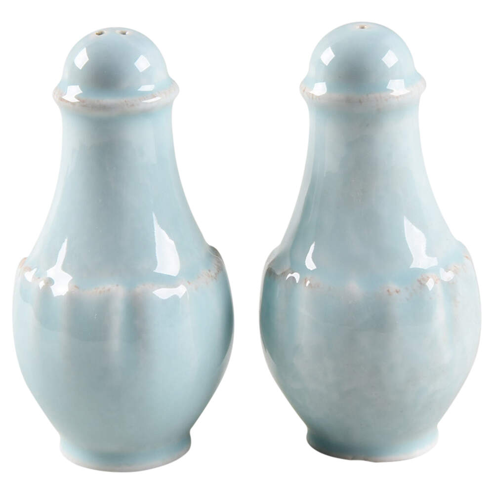Impressions Robin's Egg (Blue) Salt & Pepper Set by Casafina-1