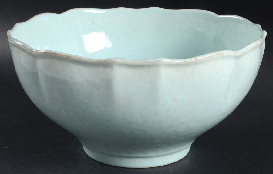 Impressions Robin's Egg (Blue) 10" Round Serving Bowl by Casafina-1