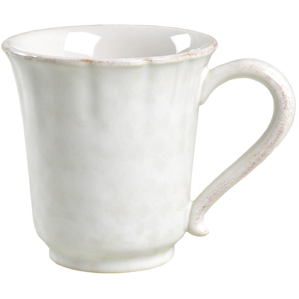 Impressions Linen White Mug by Casafina-1