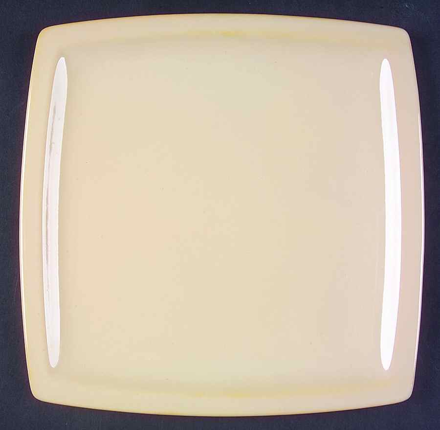 Masa Oatmeal (Cream) Dinner Plate by Crate & Barrel-1