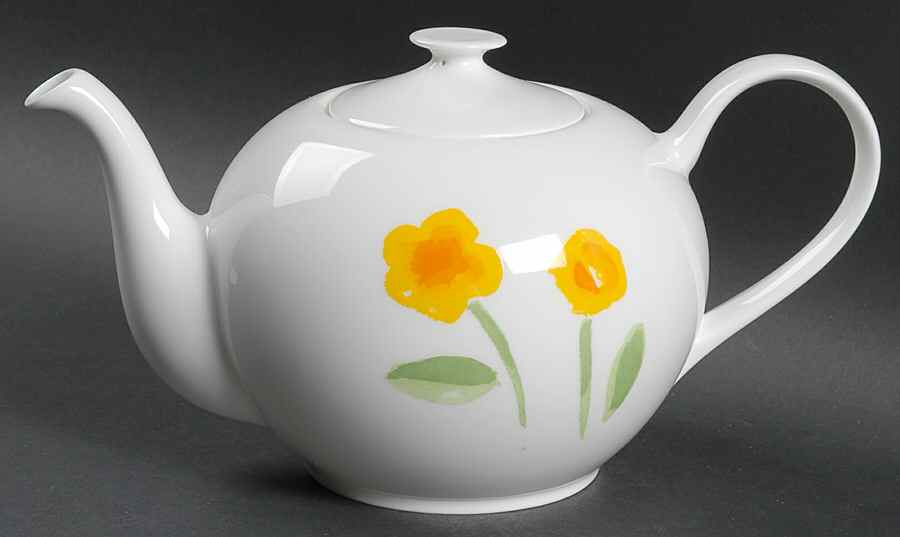 Anna's Artistry Teapot & Lid by Crate & Barrel-1