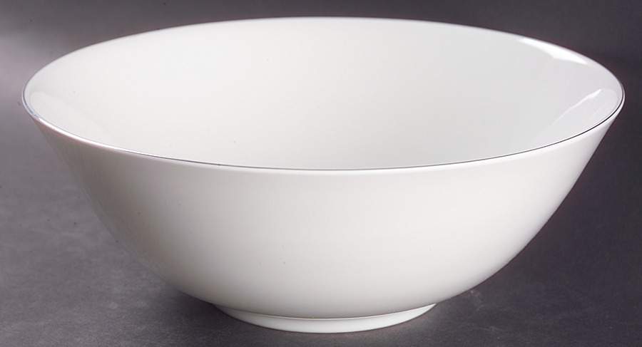 Platinum Line 9" Round Vegetable Bowl by Crate & Barrel-1