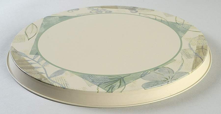 Textured Leaves (Corelle) 10" Individual Steel Stove Cover by Corning Corelle-1