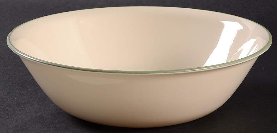 Textured Leaves (Corelle) 8" Round Vegetable Bowl by Corning Corelle-1