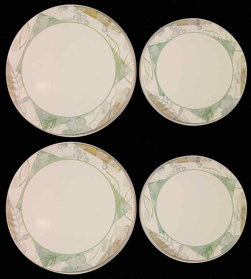 Textured Leaves (Corelle) Stove Cover Set-Steel 2 8" & 2 10" Round Covers by Corning Corelle-1