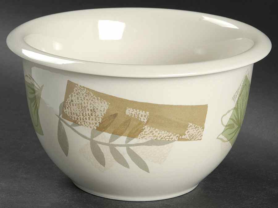 Textured Leaves (Corelle) 7" Mixing Bowl by Corning Corelle-1