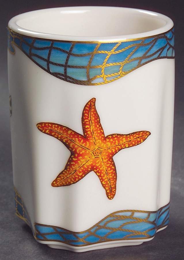 St. Tropez China Bathroom Tumbler by Lynn Chase-1