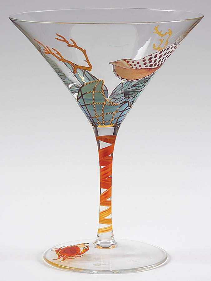 St. Tropez Glassware Martini by Lynn Chase-1