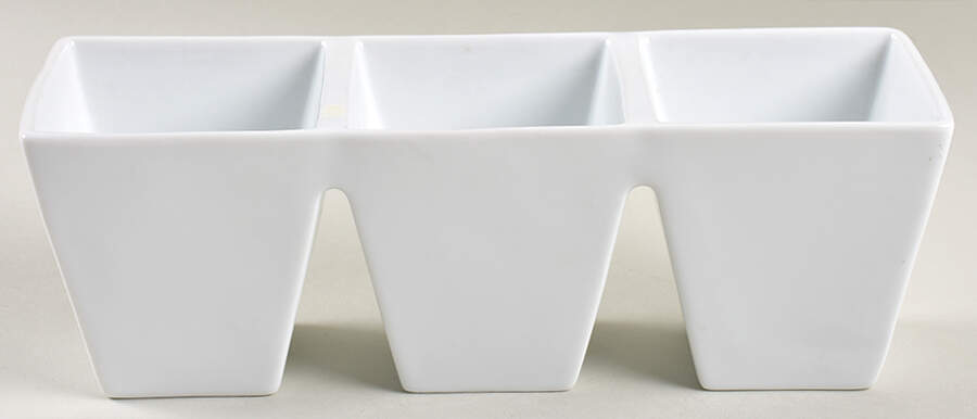 Maison 3 Section Condiment Dish by Crate & Barrel-1