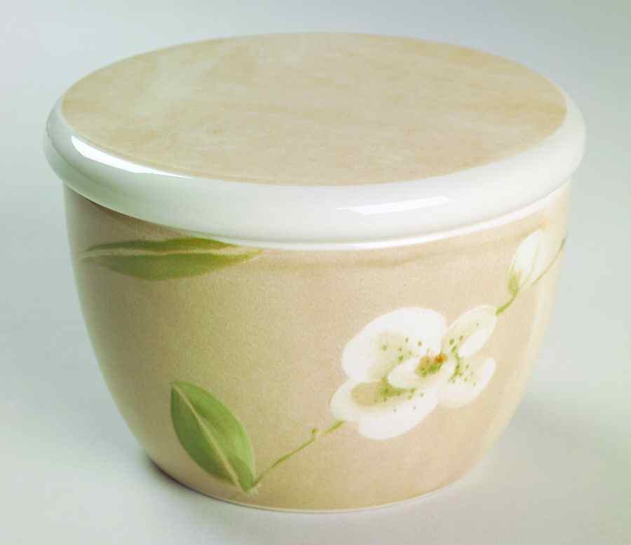 Orchid Sugar Bowl & Lid by Crate & Barrel-1
