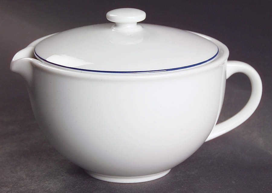 Epoch Blue Line Creamer & Lid by Crate & Barrel-1