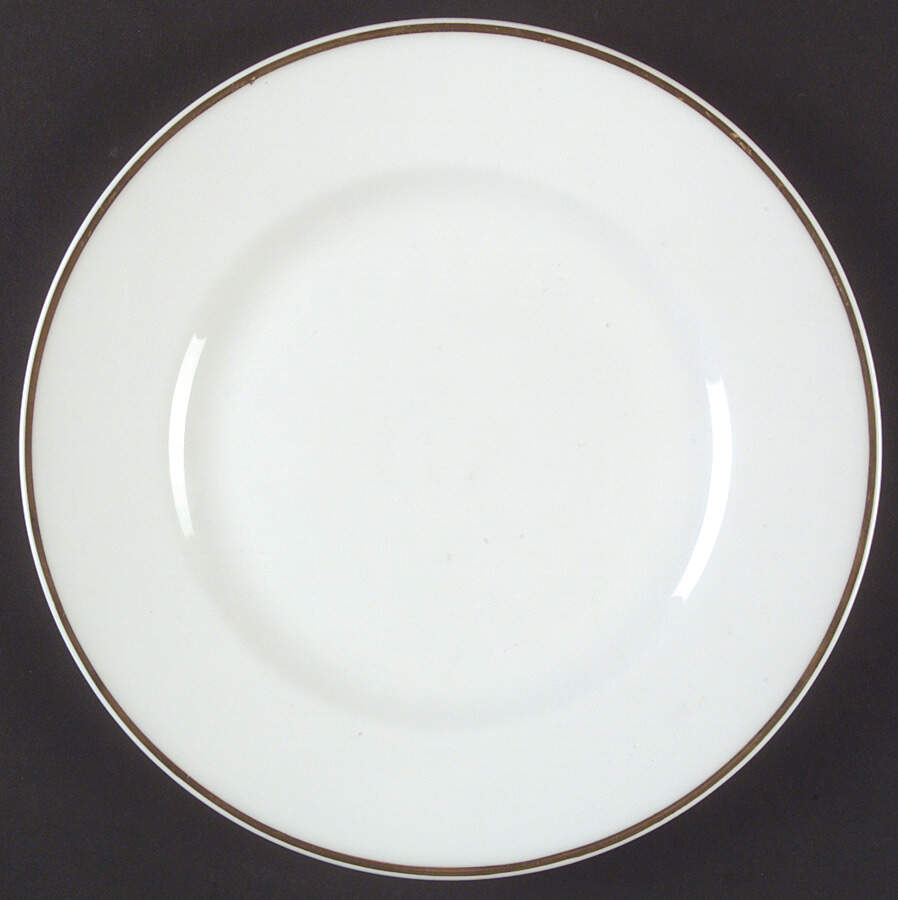 Celebration Gold Salad Plate by Crown Staffordshire-1