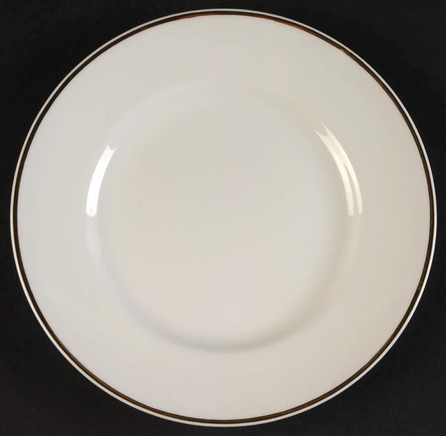 Celebration Gold Bread & Butter Plate by Crown Staffordshire-1