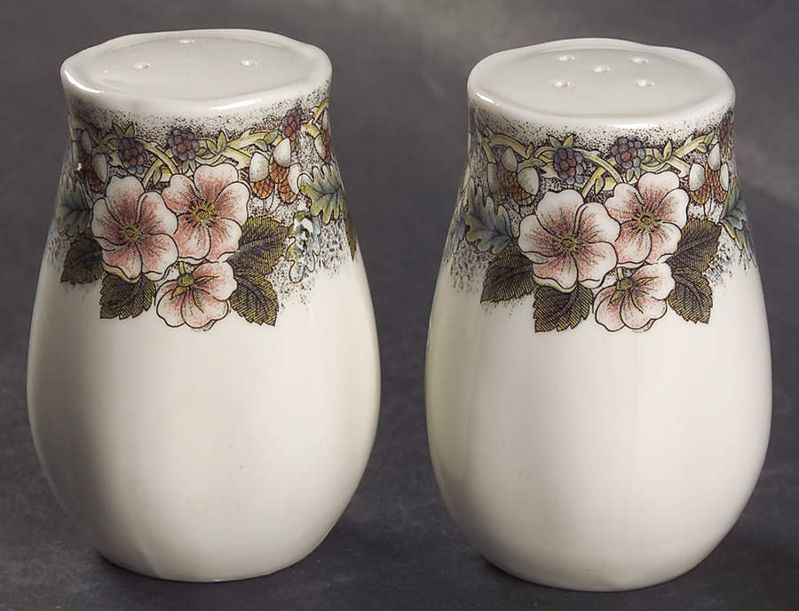 Thanksgiving Multicolor (Made in England) Salt & Pepper Set by Churchill-1
