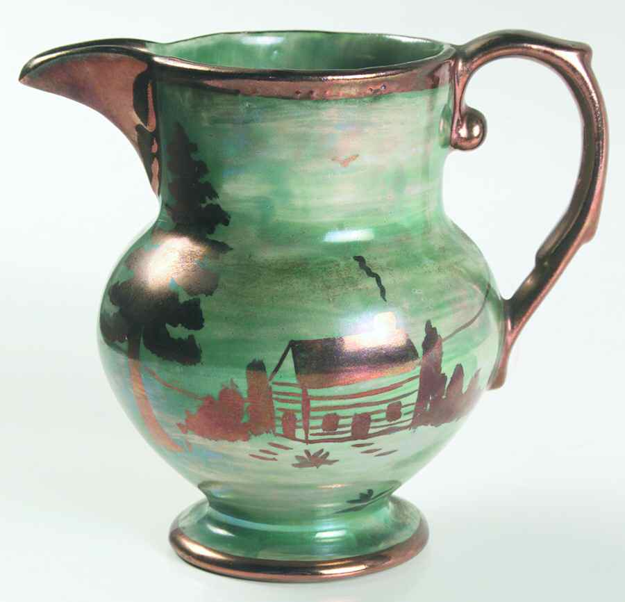 Early American Home (Green) 16 Oz Pitcher by Cumbow-1