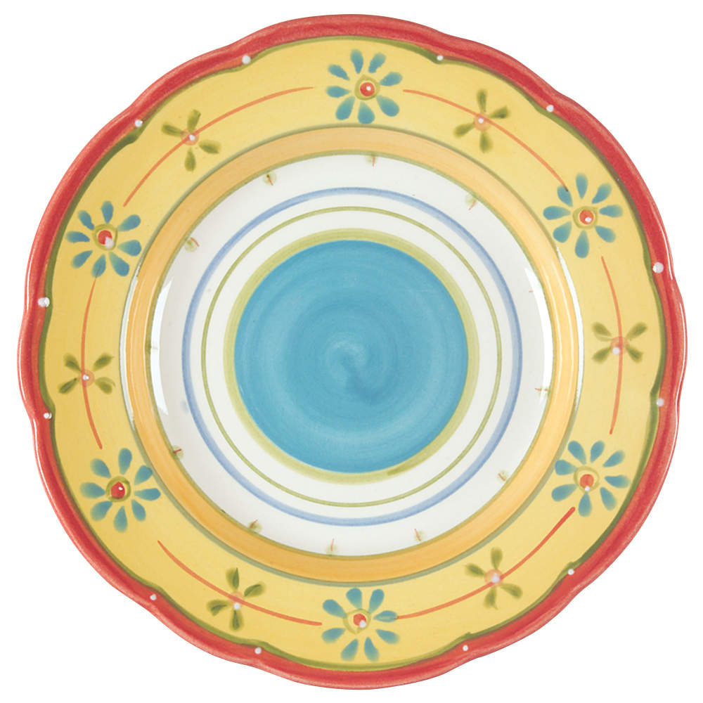 Petit Jardin (Yellow Rim) Salad Plate by Culinary Arts-1