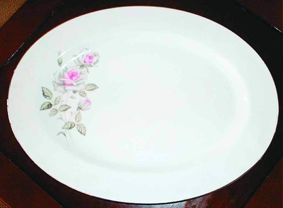 CBJ2 14" Oval Serving Platter by CBC China Japan-1