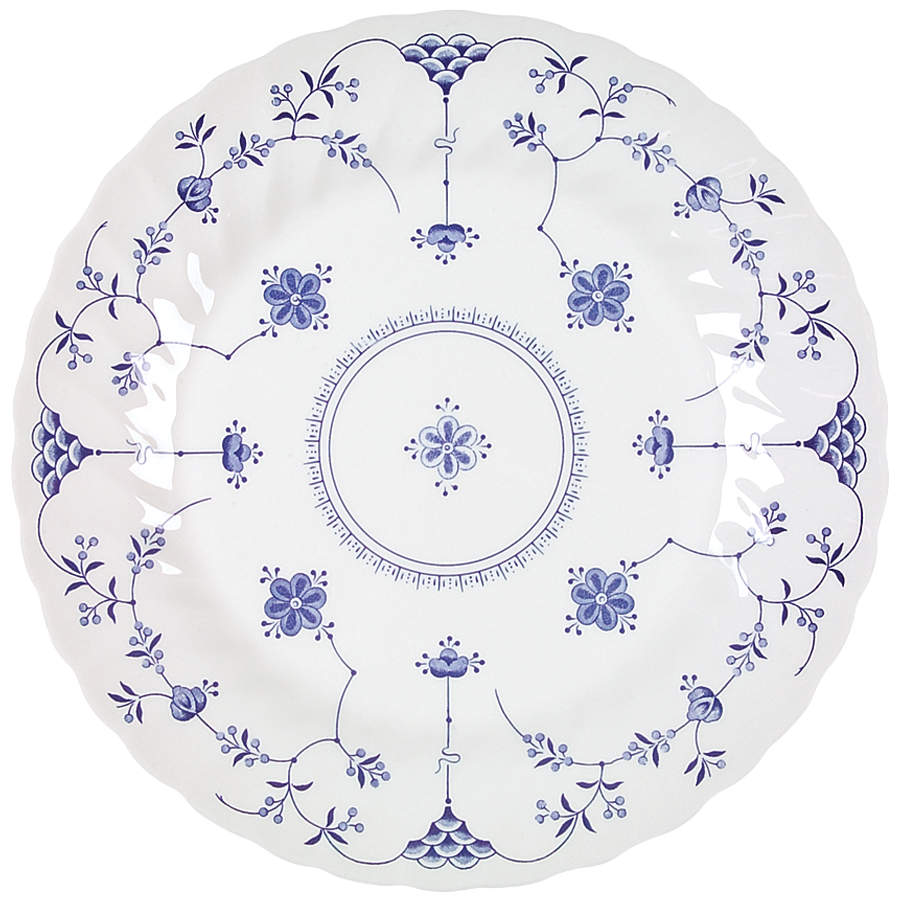 Finlandia (Swirl Rim, Columbia, Malaysia) Dinner Plate by Churchill-1