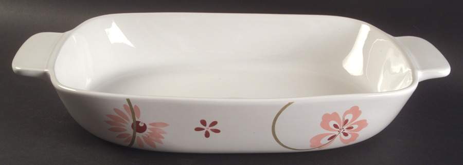 Pretty Pink (Corelle) 16" Rectangular Roaster by Corning Corelle-1