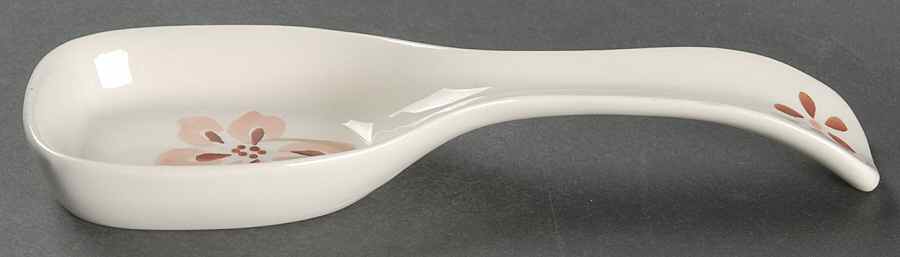 Pretty Pink (Corelle) Spoon Rest/Holder (Holds 1 Spoon) by Corning Corelle-1
