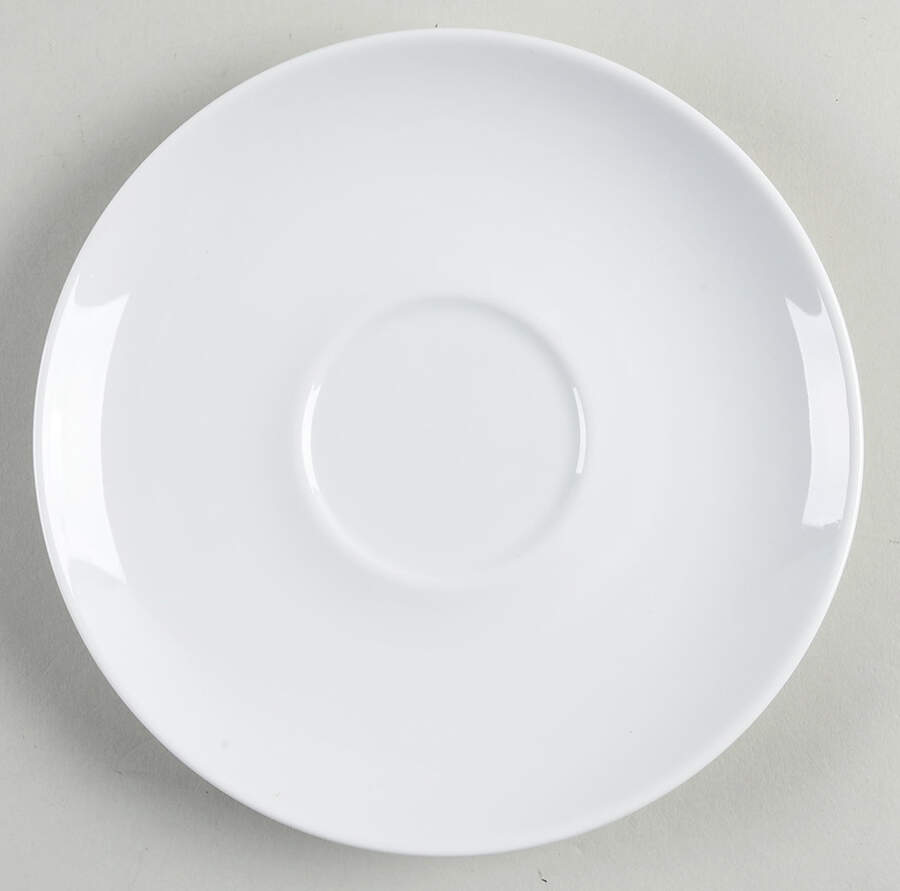 Aspen (Essential) Saucer for Cappuccino Cup by Crate & Barrel-1