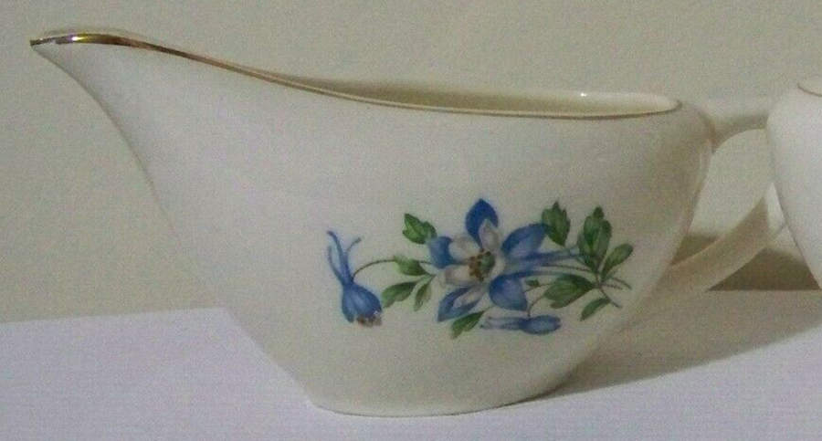 COLORADO COLUMBINE Creamer by Columbia's China-1