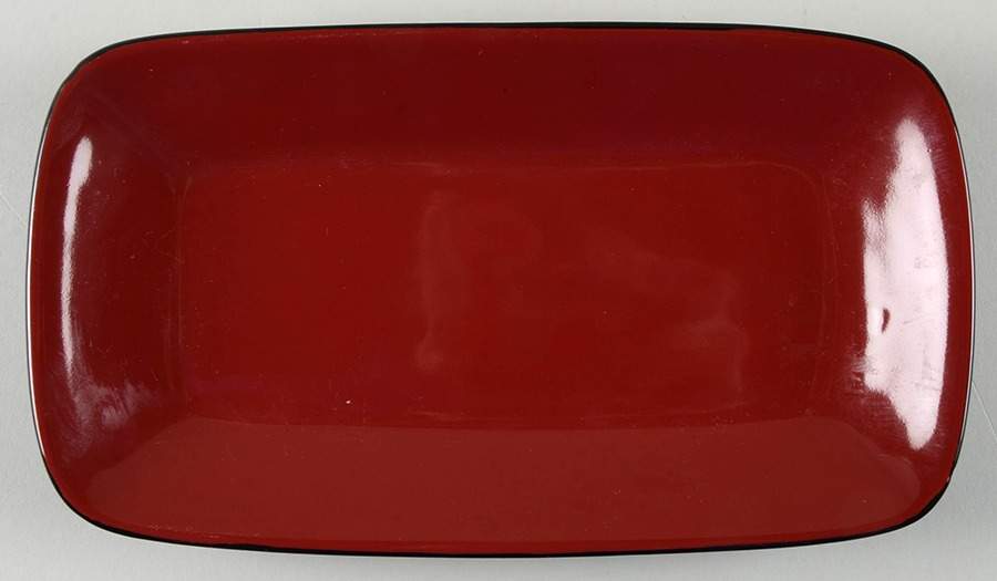 Chili Red (Square) Relish by Corning Corelle-1
