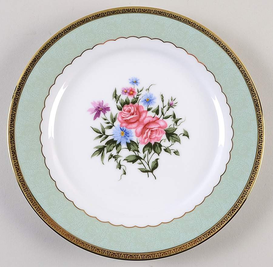 Grand Buffet Gold Accent Salad Plate by Charter Club-1