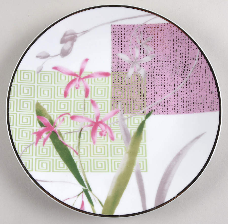Grand Buffet Platinum Accent Salad Plate by Charter Club-1
