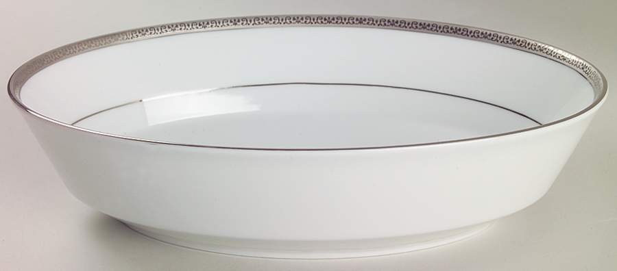 Grand Buffet Platinum 10" Oval Vegetable Bowl by Charter Club-1