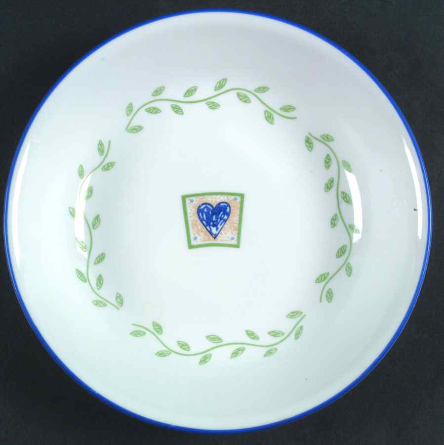 Hearts & Vines (Corelle) Coupe Soup Bowl by Corning Corelle-1