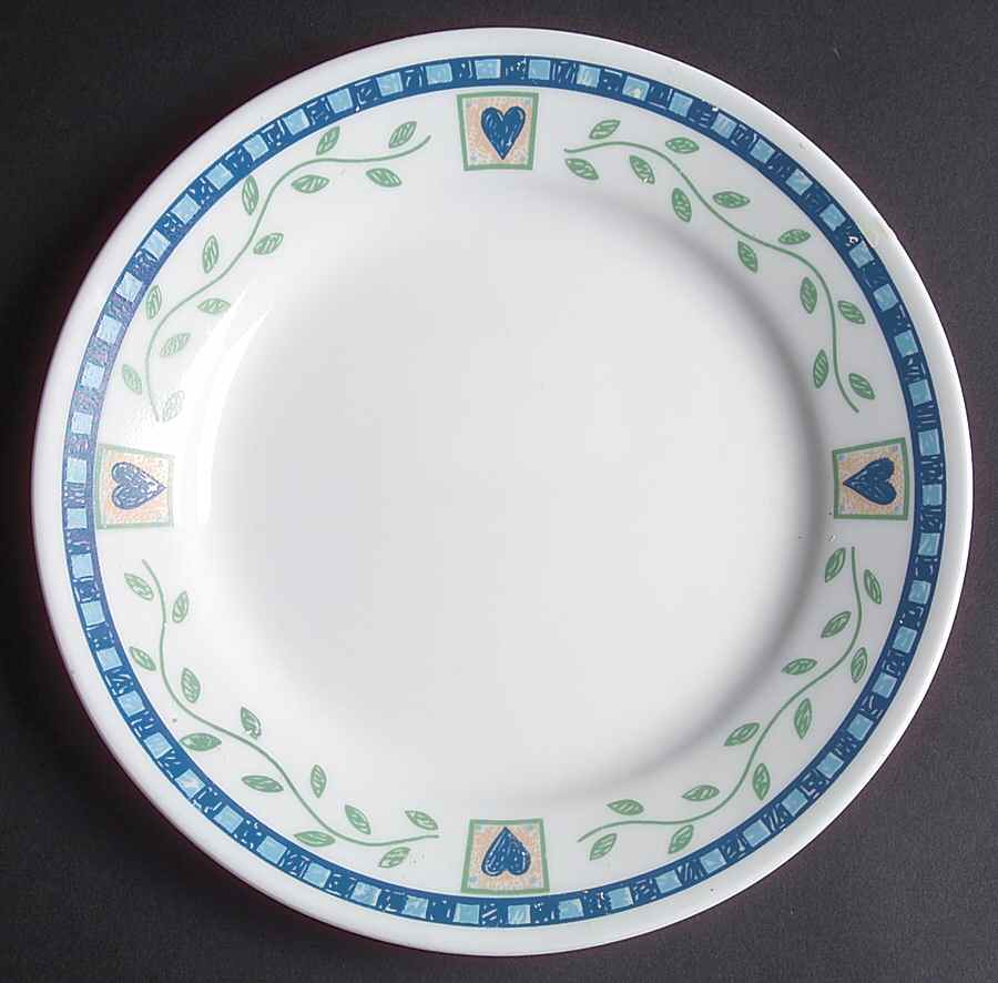 Hearts & Vines (Corelle) Salad Plate by Corning Corelle-1