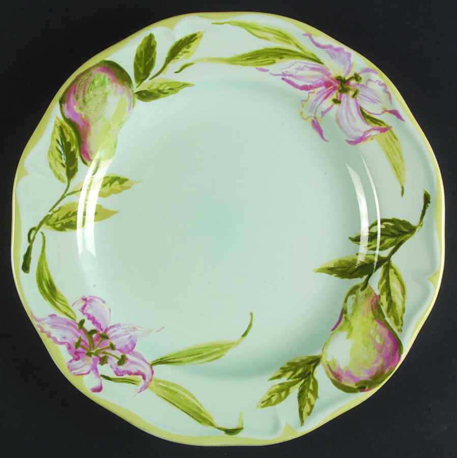 Tropical Pear Dinner Plate by Culinary Arts-1