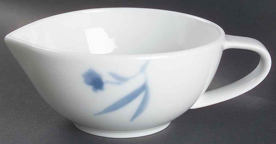 Birch (Floral & Blue Band) Creamer by Calvin Klein-1