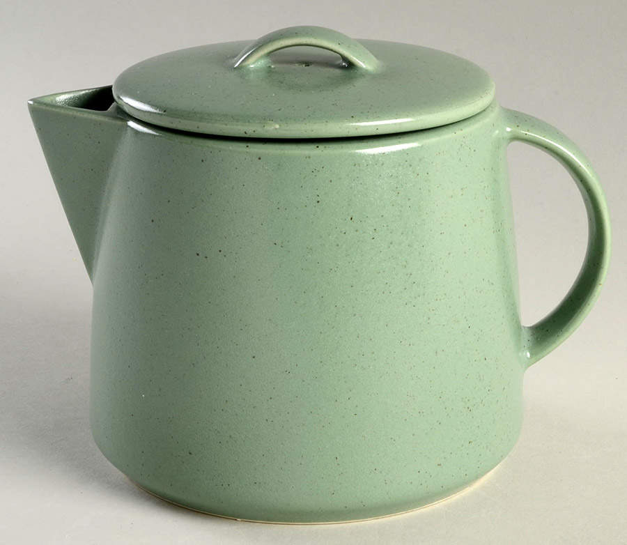 Cargo Fatigue (Medium Green) Teapot & Lid by Calvin Klein-1