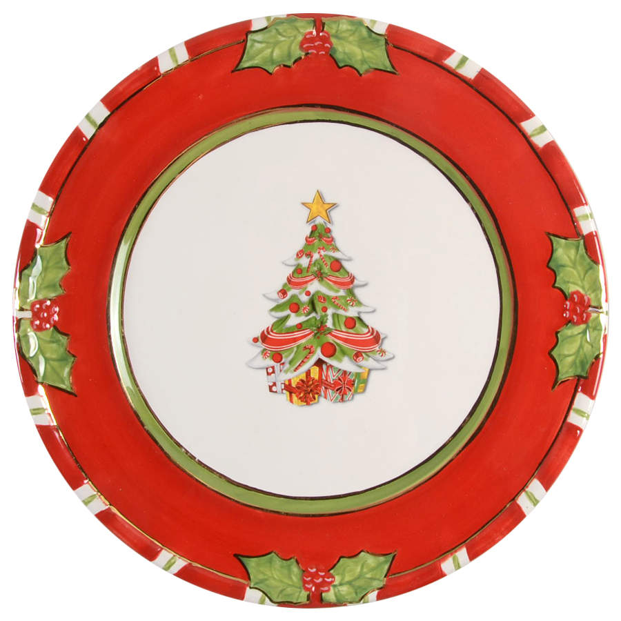 Letters To Santa Dinner Plate by Christopher Radko-1
