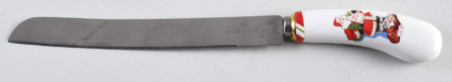 Letters To Santa Cake Knife/Server with Stainless Blade by Christopher Radko-1