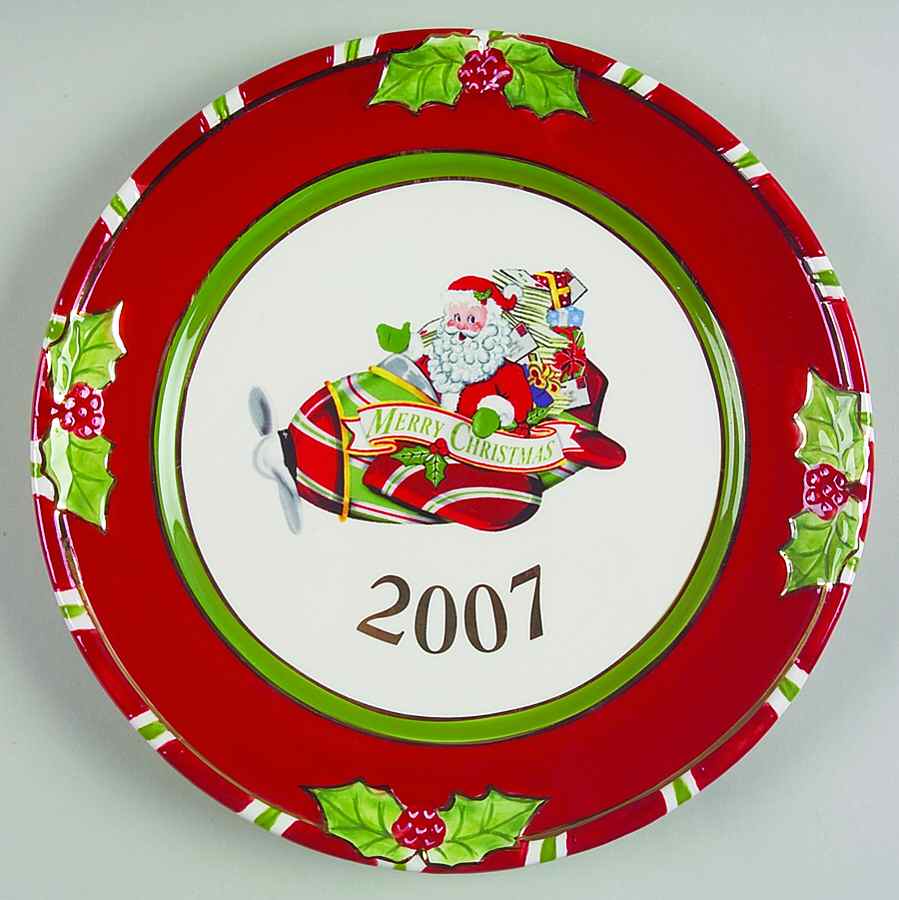 Letters To Santa 2007 Collector Plate by Christopher Radko-1