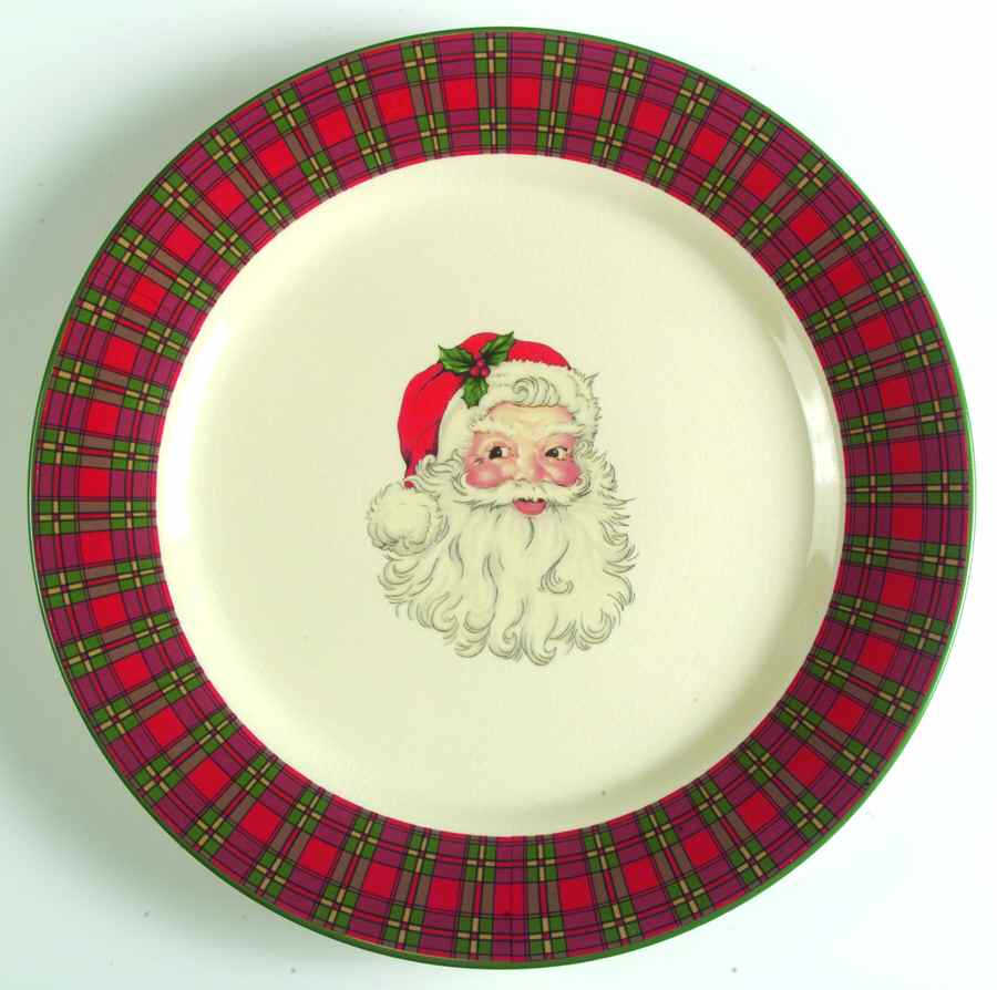 Christmas in the Woods Dinner Plate by Cracker Barrel-1