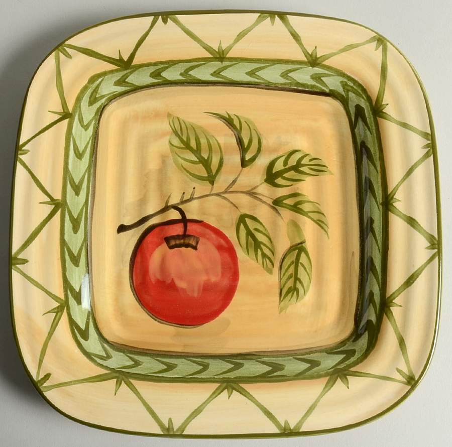 Studio II Square Luncheon Plate by Culinary Arts-1