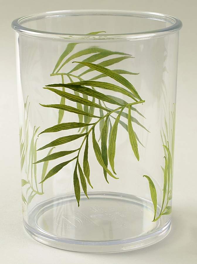 Bamboo Leaf (Corelle) Small Acrylic Canister No Lid by Corning Corelle-1