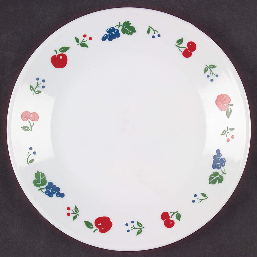 Berries and Cherries (Corelle) Bread & Butter Plate by Corning Corelle-1