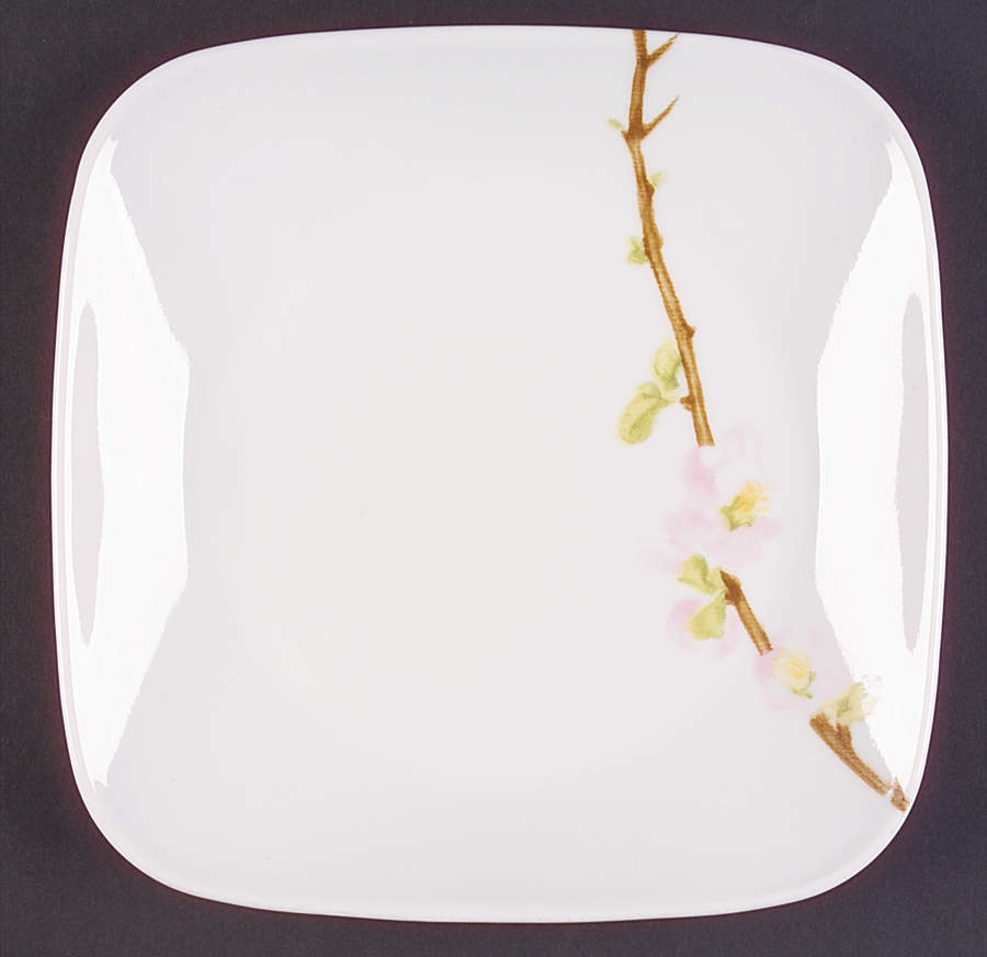 Cherry Blossom (Thick Body, Corelle) Salad Plate by Corning Corelle-1