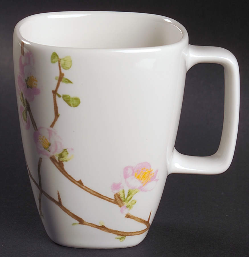 Cherry Blossom (Thick Body, Corelle) Mug by Corning Corelle-1