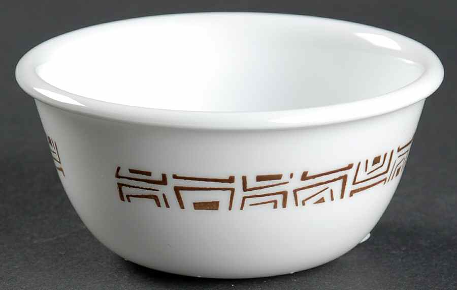 Chocolate Mint (Corelle) Ramekin by Corning Corelle-1