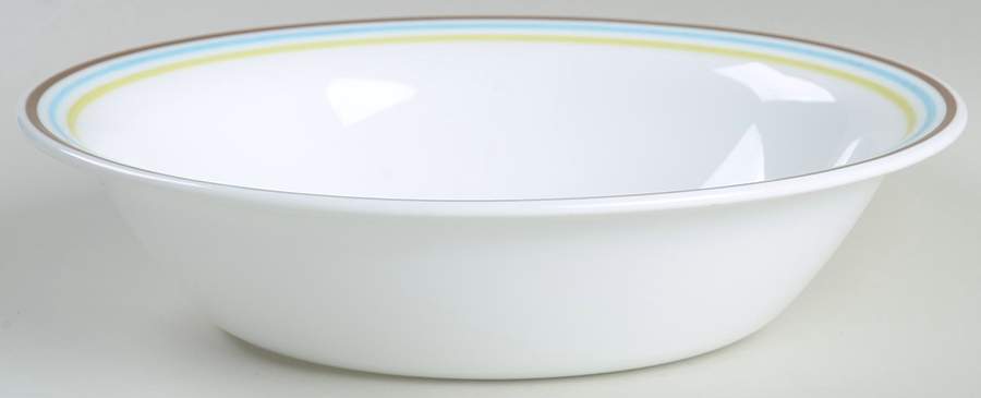 Chocolate Mint (Corelle) Soup/Cereal Bowl by Corning Corelle-1