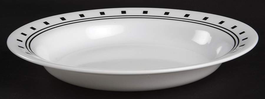 City Block (Corelle) Rim Soup Bowl by Corning Corelle-1