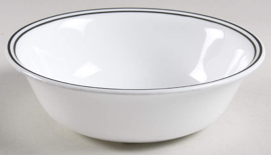 Classic Cafe Black Soup/Cereal Bowl by Corning Corelle-1