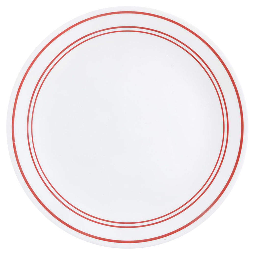Classic Cafe Red Dinner Plate by Corning Corelle-1